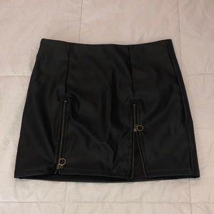 Leather Skirt